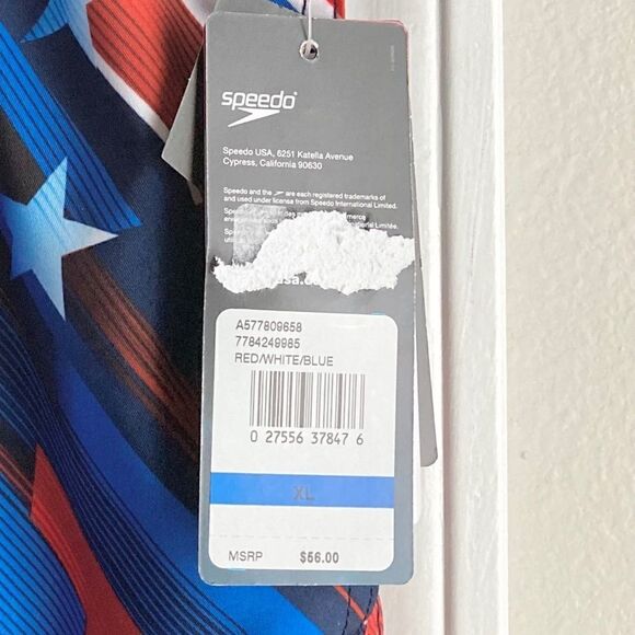 Speedo Men's Comfort Stretch Swim Trunks UPF 50+ NWT size XL - Picture 4 of 5